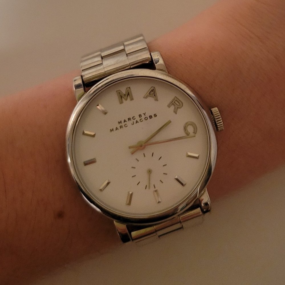 Stainless steel Marc Jacobs watch